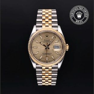 Rolex Certified Pre-Owned Datejust 36 Rolex Certified Pre-Owned Datejust 36
