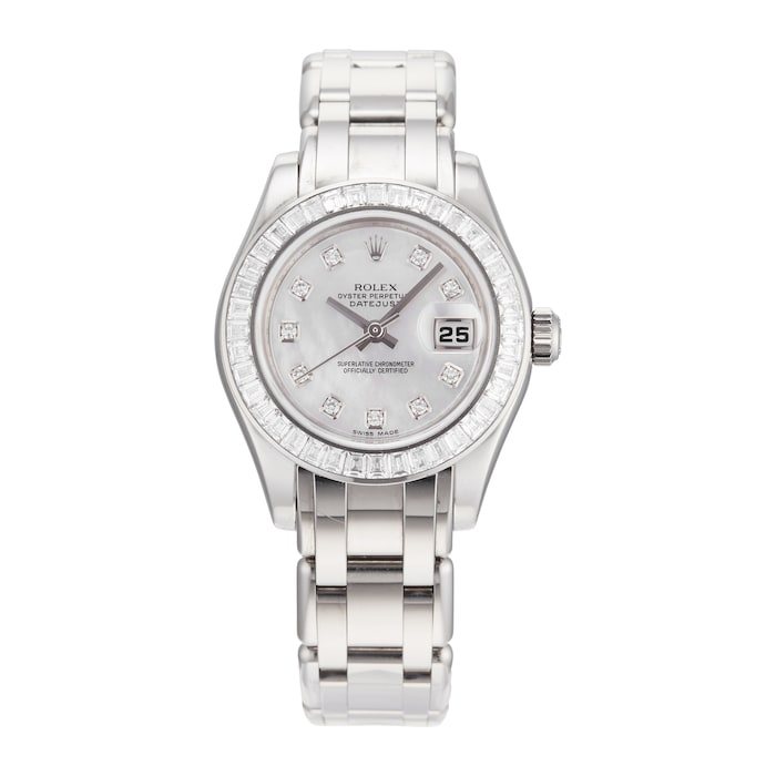 Pre-Owned Rolex Pre-Owned Rolex Pearlmaster Ladies Watch 80309BR