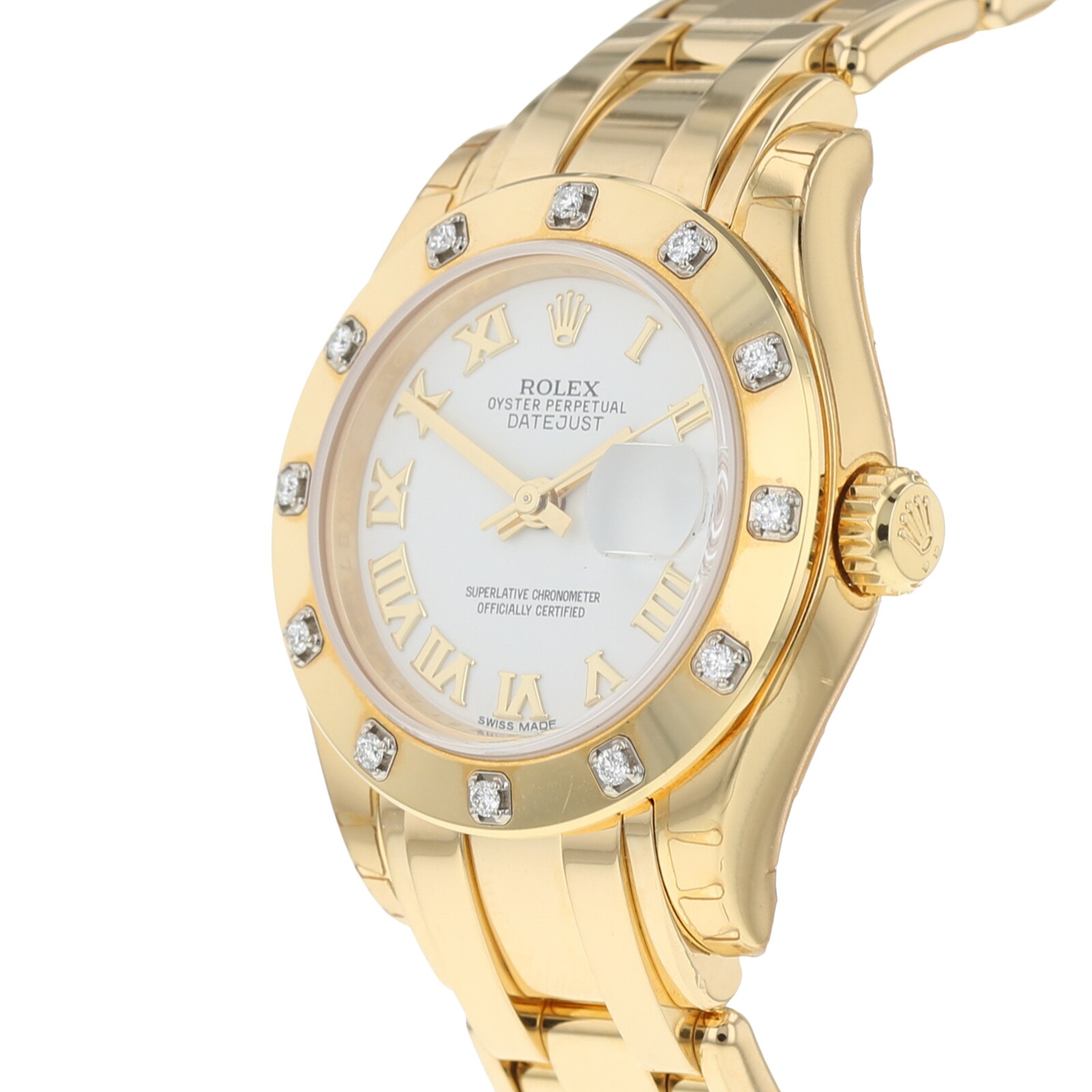 Pre-Owned Rolex Pre-Owned Rolex Datejust Pearlmaster Ladies Watch 80318