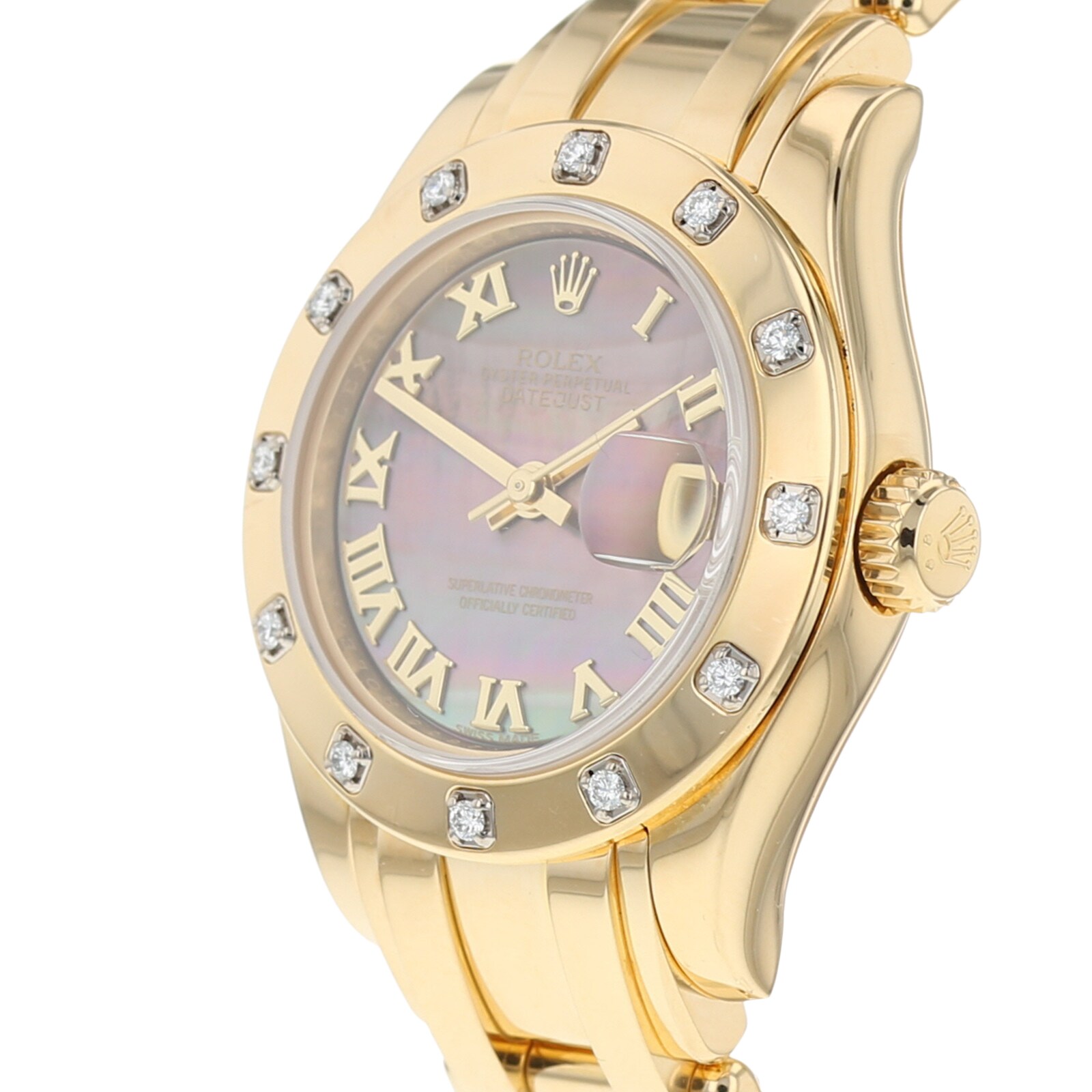 Pre-Owned Rolex Pre-Owned Rolex Datejust Pearlmaster Ladies Watch 80318