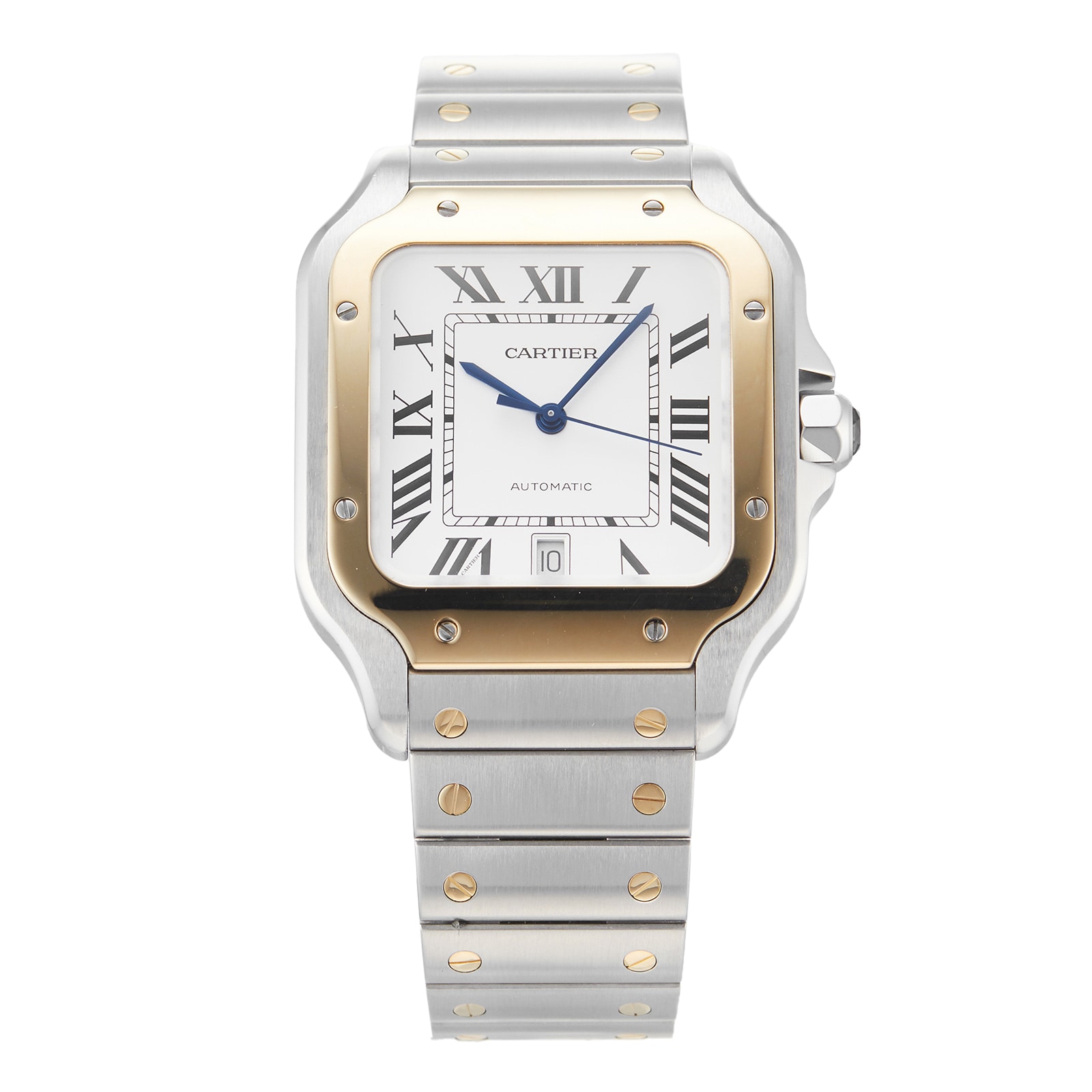 Pre Owned Cartier Pre Owned Cartier Santos Mens Watch W2SA0006