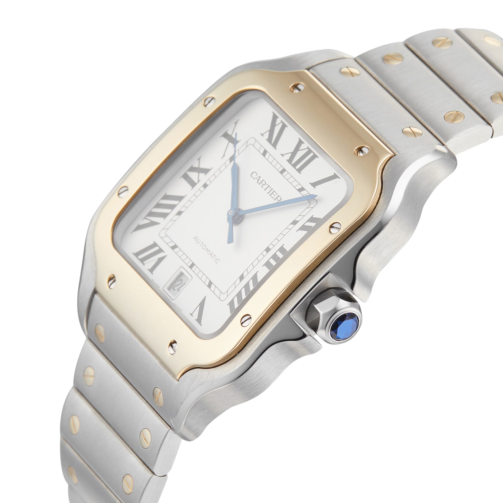 Pre-Owned Cartier Pre-Owned Cartier Santos De Cartier Mens Watch W2SA0009