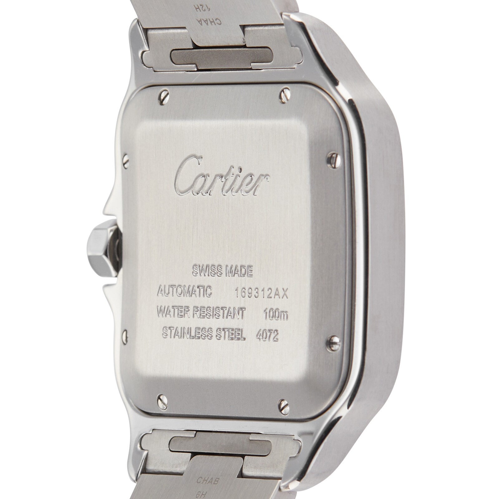 Pre Owned Cartier Pre Owned Cartier Santos De Cartier Mens Watch