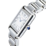 Pre-Owned Cartier Tank Must Silver Steel Ladies Watch WSTA0051