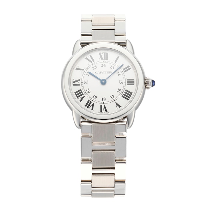 Pre-Owned Cartier Ronde Solo De Ladies Watch W6701004