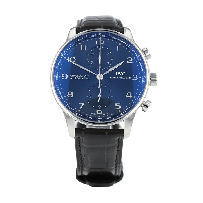 Pre-Owned IWC Portugieser Chronograph Mens Watch IW371491