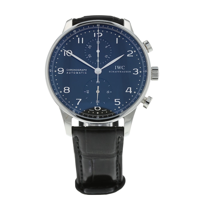 Pre-Owned IWC Portugieser Chronograph Mens Watch IW371447
