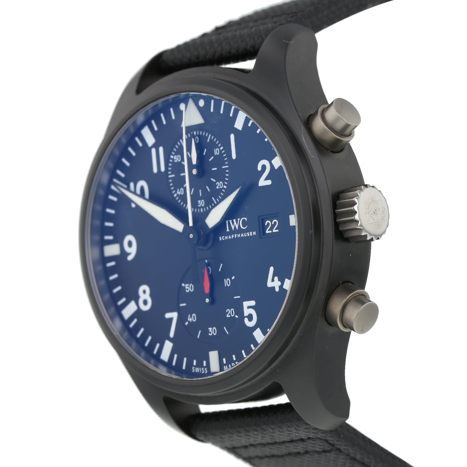 Pre Owned IWC Pilot s TOP GUN Mens Watch IW389001 IW389001 30 06 21 060 Watches Of Switzerland UK