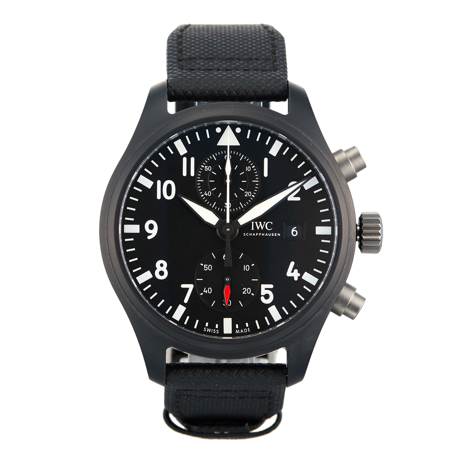 Pre-Owned IWC Pilot's TOP GUN Mens Watch IW389001