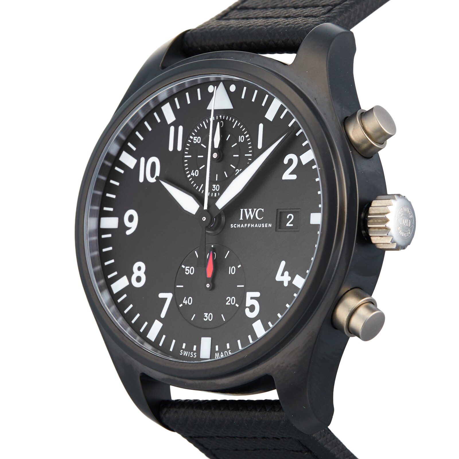 Pre-Owned IWC Pilot's TOP GUN Mens Watch IW389001