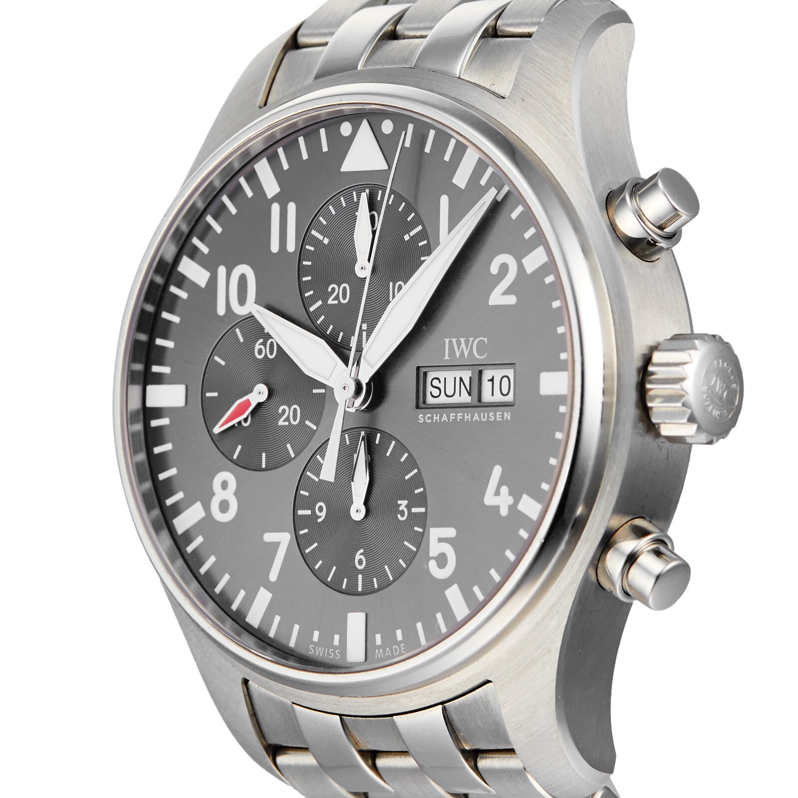 Pre-Owned IWC Pilot's Chronograph Spitfire Mens Watch