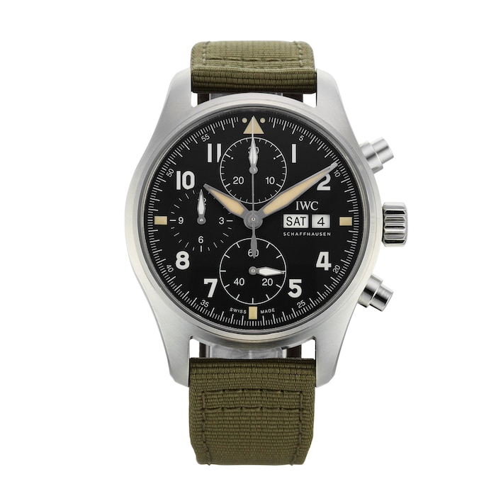 Pre-Owned IWC Pilot Watch Chronograph Spitfire IW387903