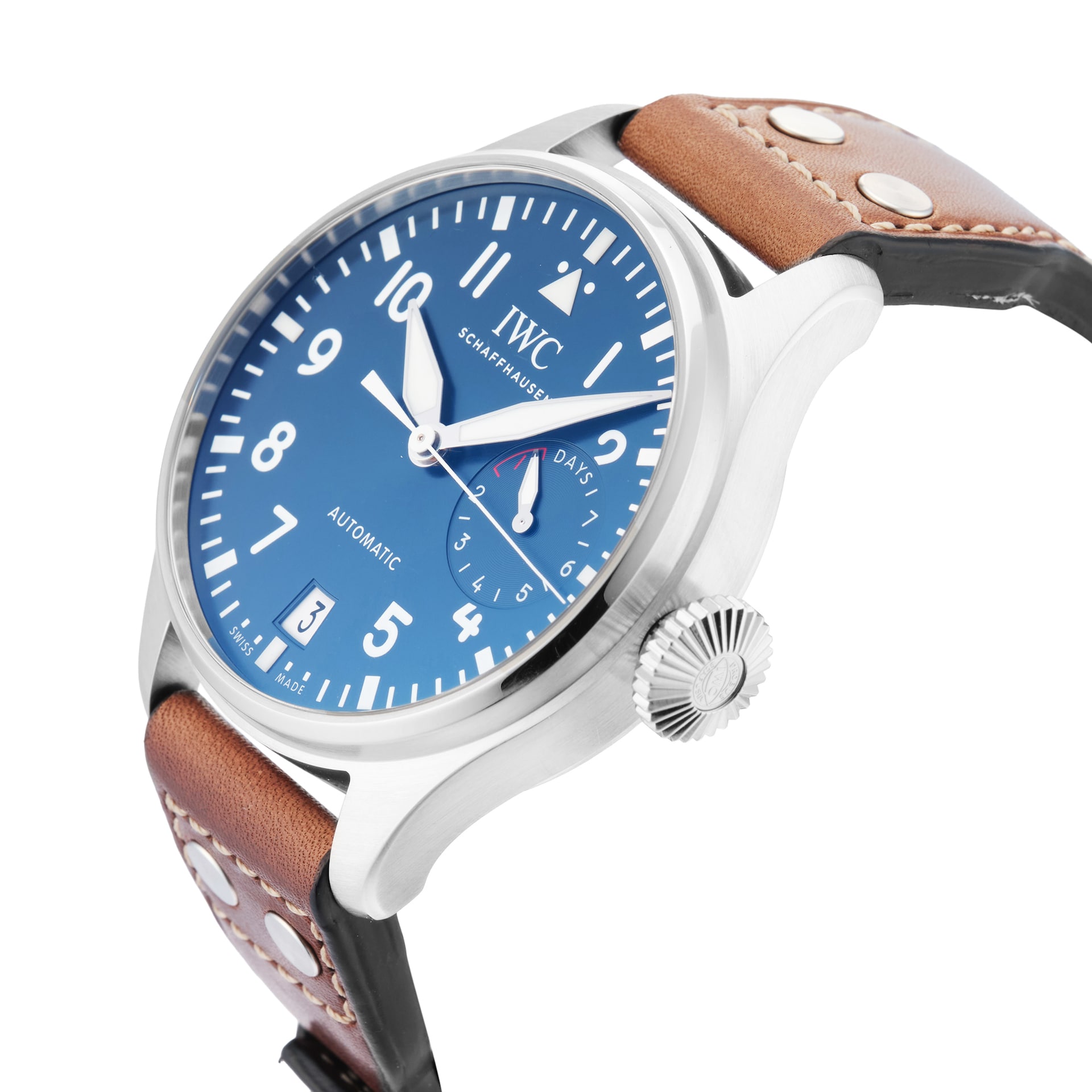 Pre-Owned IWC Big Pilots Watch Edition Le Petit Prince 46.2mm Stainless Steel IW501002 Pre-Owned IWC Big Pilots Watch Edition Le Petit Prince 46.2mm Stainless Steel IW501002