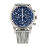 Pre-Owned Breitling Transocean Unitime Mens Watch AB0510