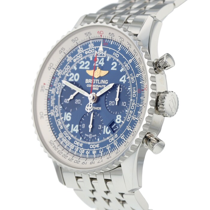 Pre-Owned Breitling Navitimer Cosmonaute 'Mercury 7 Aurora Carpenter' Special Edition Mens Watch AB0210