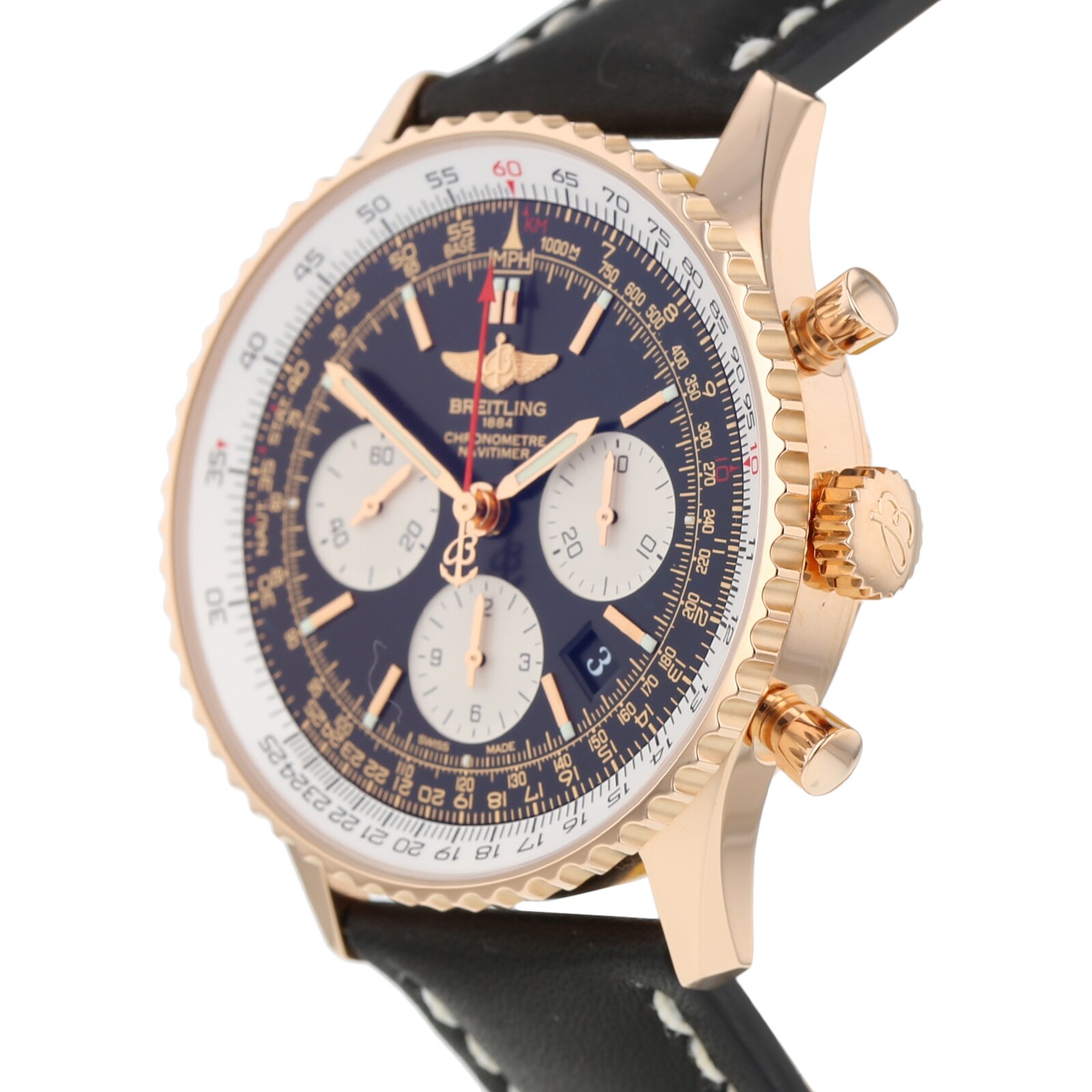 breitling navitimer rose gold