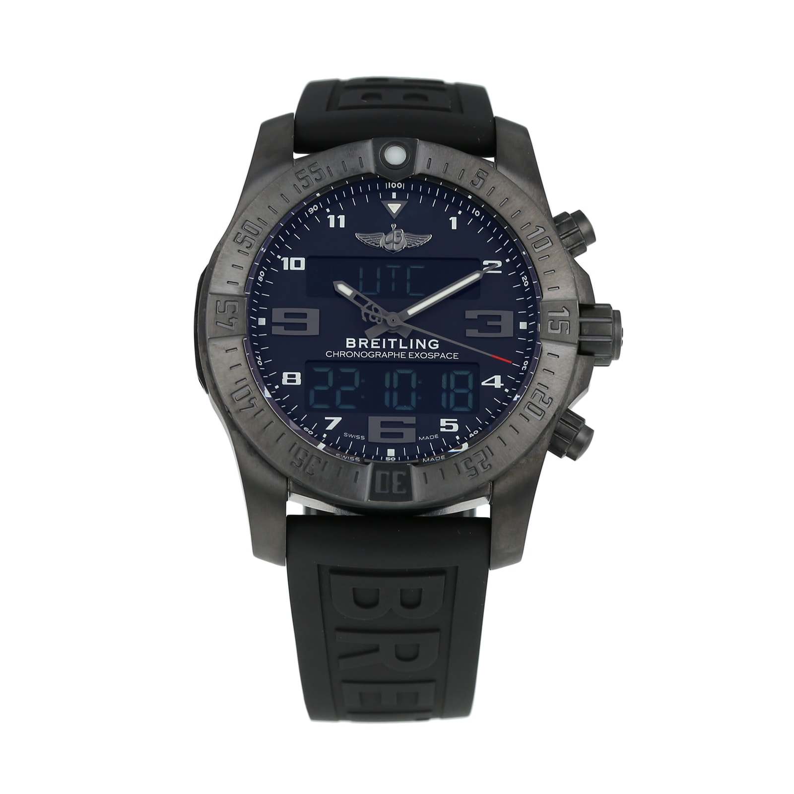 Pre-Owned Breitling Exospace B55 Mens Watch VB5510H1/BE45 Pre-Owned Breitling Exospace B55 Mens Watch VB5510H1/BE45