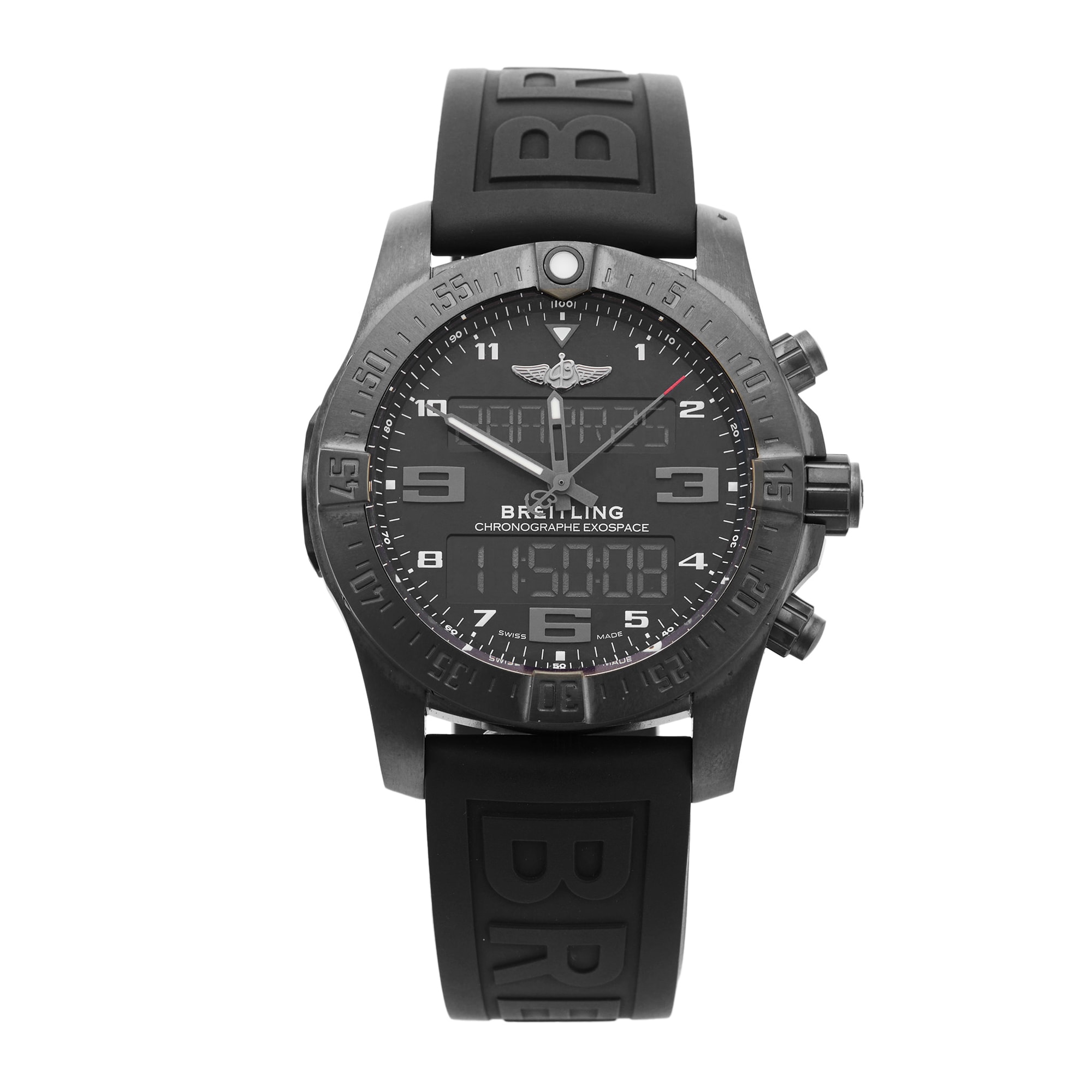 Pre-Owned Breitling Exospace B55 Mens Watch VB5510H1/BE45 Pre-Owned Breitling Exospace B55 Mens Watch VB5510H1/BE45