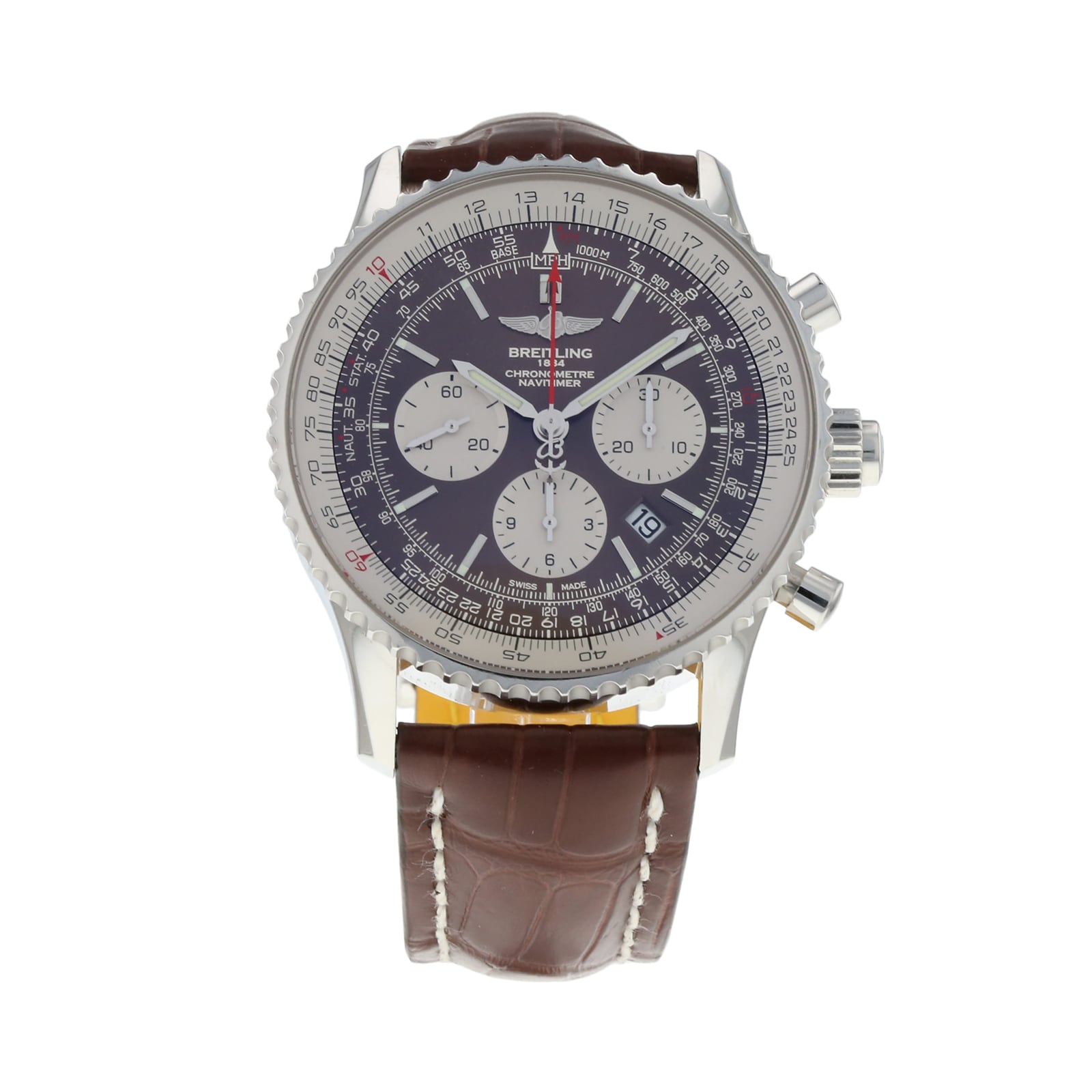 Pre-Owned Breitling Navitimer Rattrapante Mens Watch AB031021/Q615