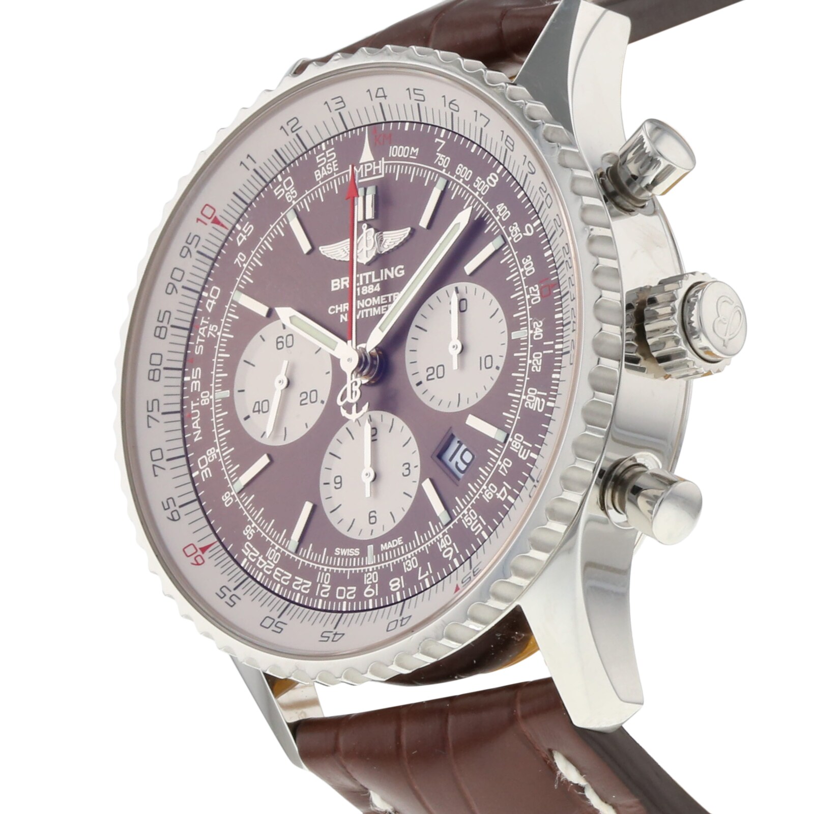 Pre-Owned Breitling Navitimer Rattrapante Mens Watch AB031021/Q615