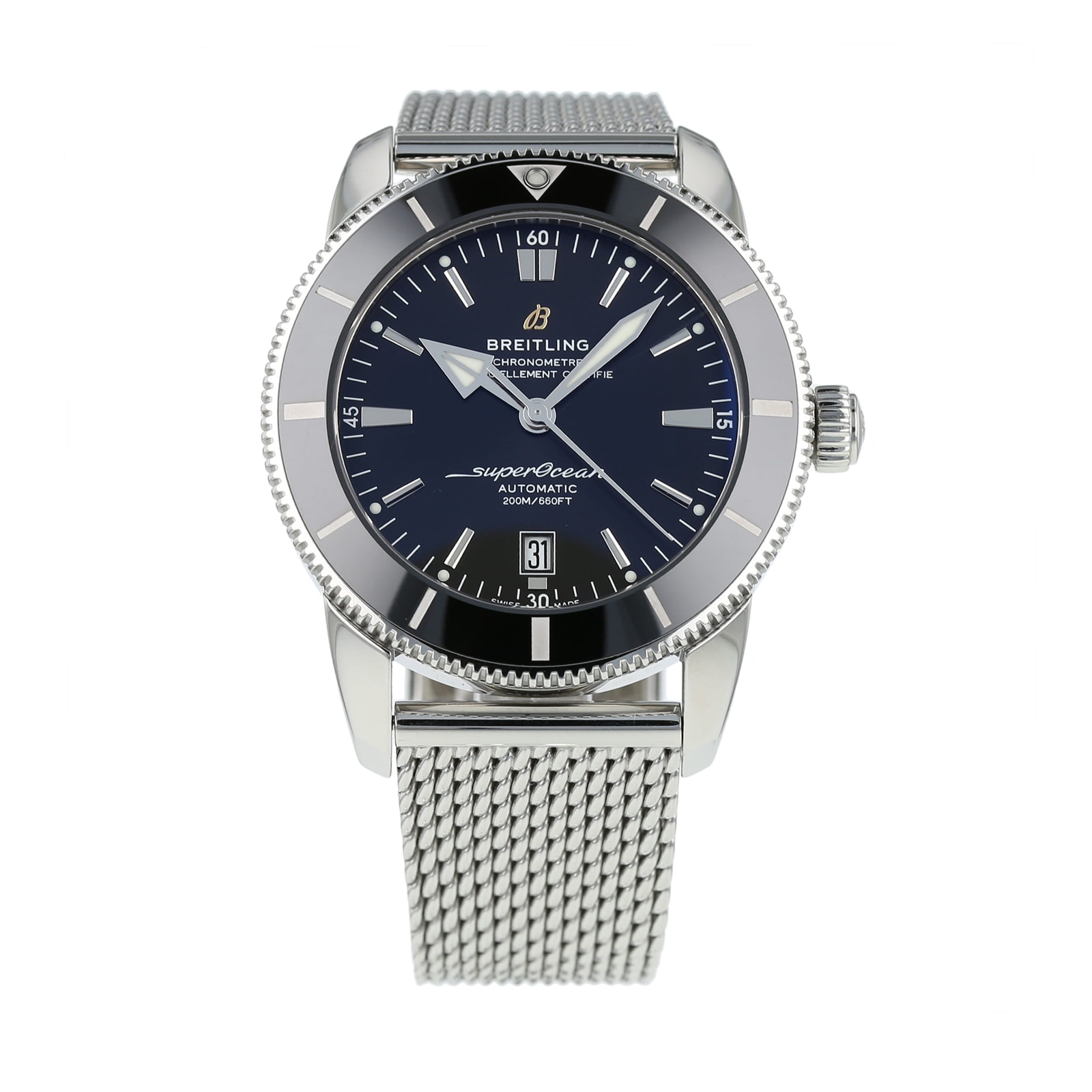 Pre-Owned Breitling SuperOcean Heritage B20 Mens Watch AB2020121B1A1