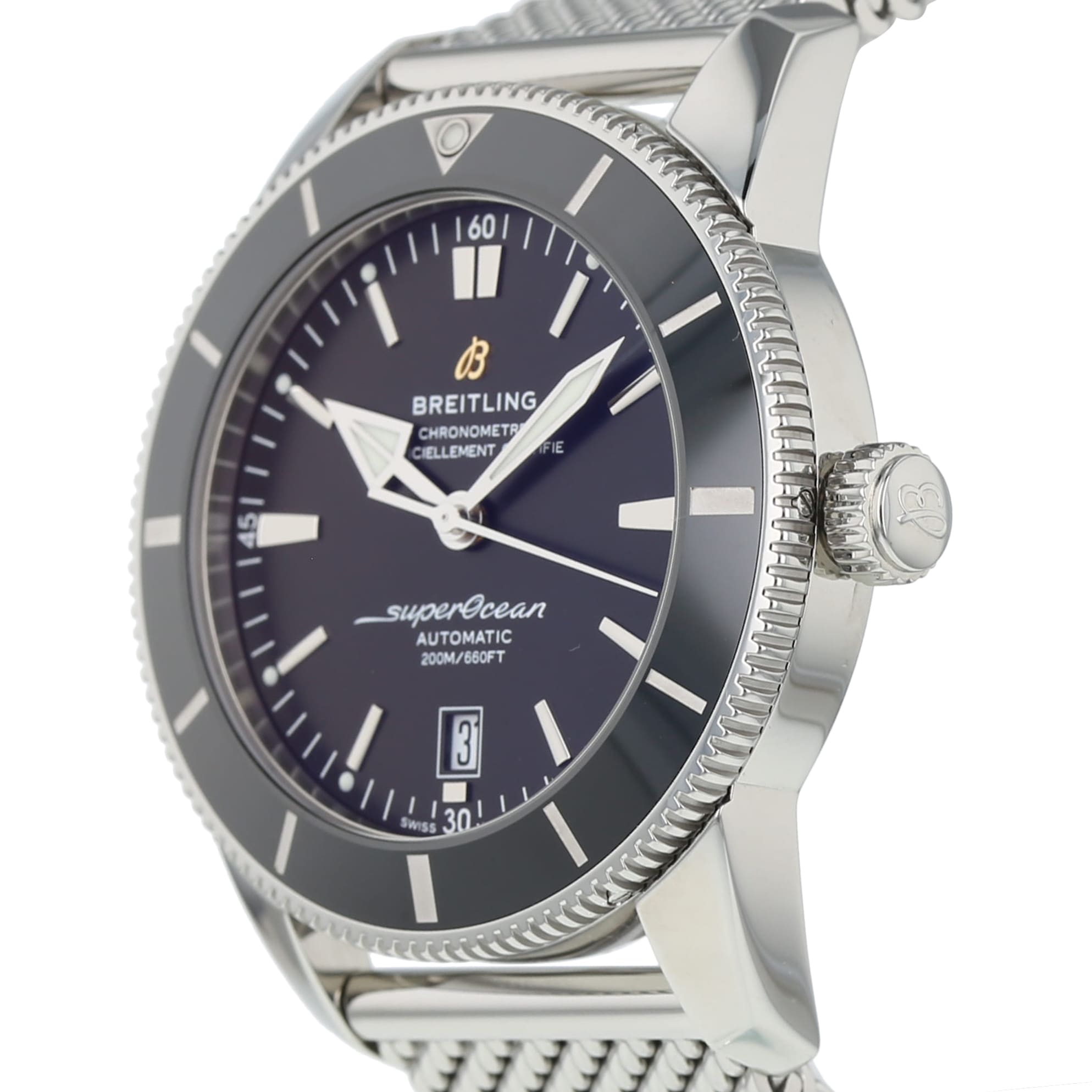 Pre-Owned Breitling SuperOcean Heritage B20 Mens Watch AB2020121B1A1