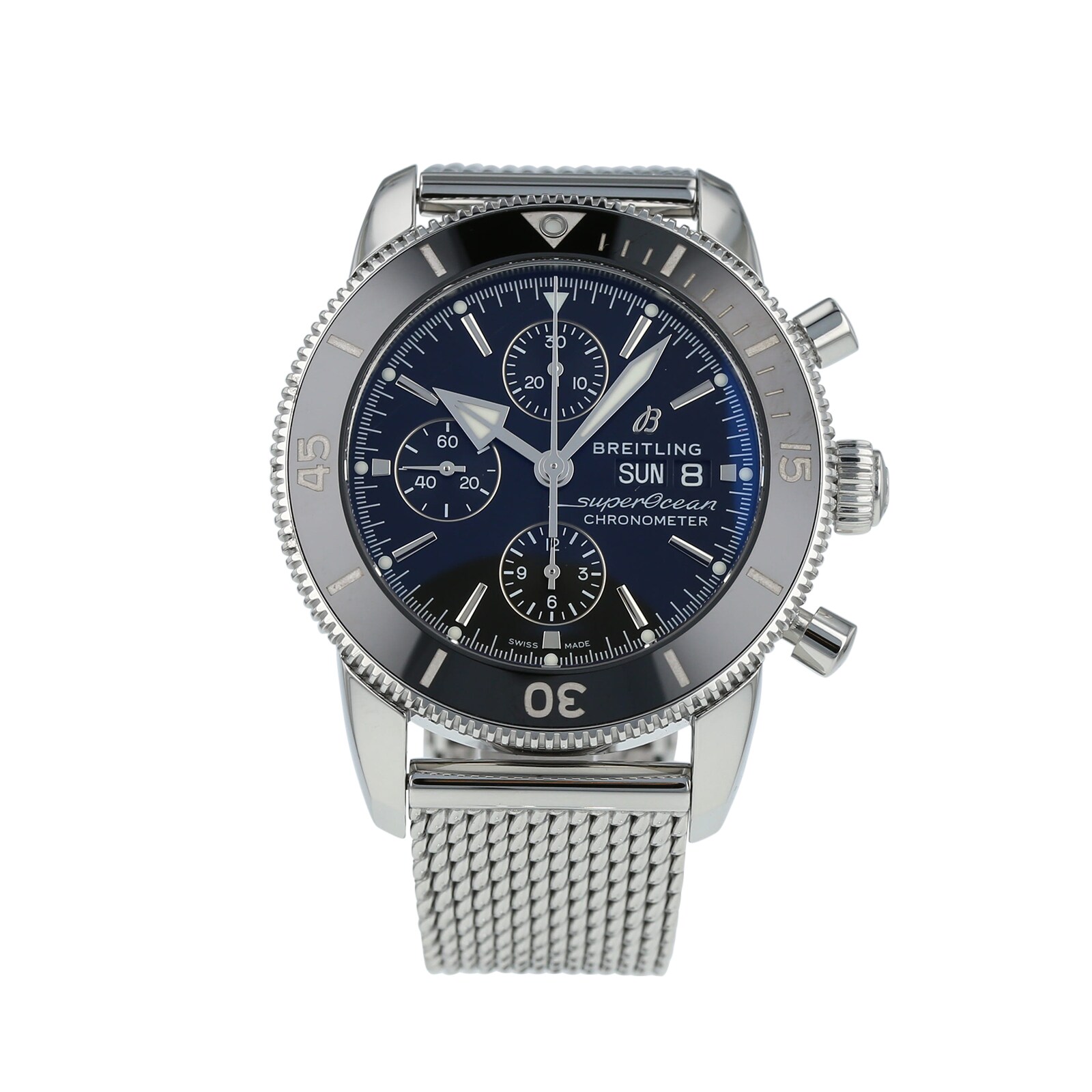 Pre Owned Breitling Superocean Heritage II Mens Watch A13313121B1A1 17531432.7176511 Mappin and Webb