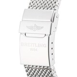 Pre-Owned Breitling Superocean Heritage B20 Black Steel Mens Watch AB2020121B1A1