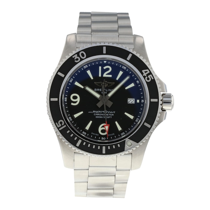 Pre-Owned Breitling Superocean Automatic Mens Watch A17367D71B1A1