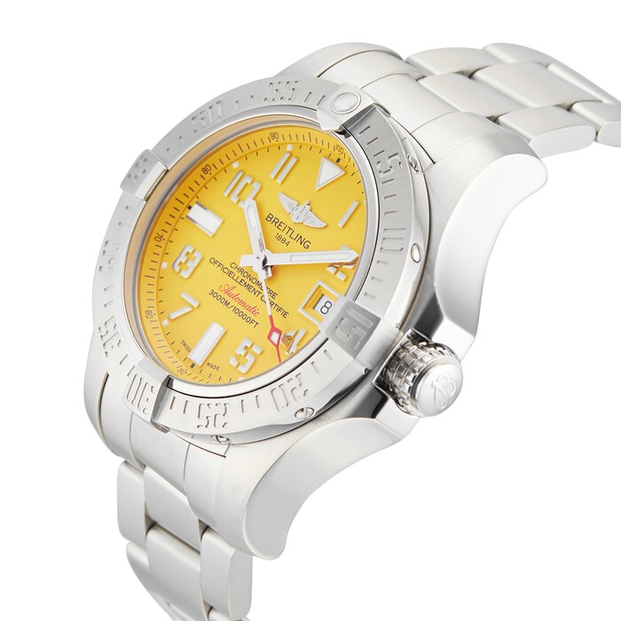 Pre-Owned Breitling Avenger II Seawolf Mens Watch A17331101I1A1