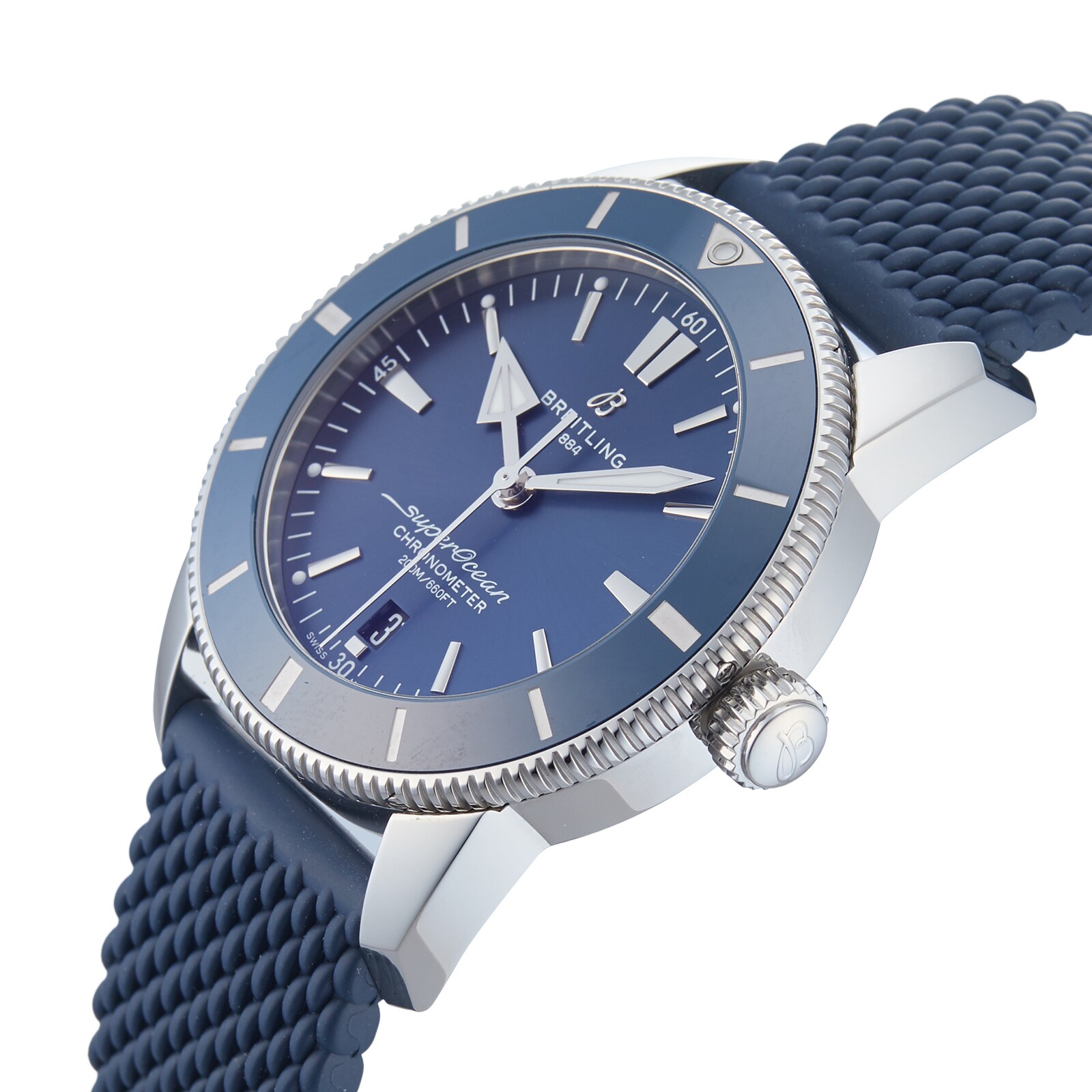 Pre-Owned Breitling Superocean Heritage B20 44 Mens Watch AB2030161C1S1