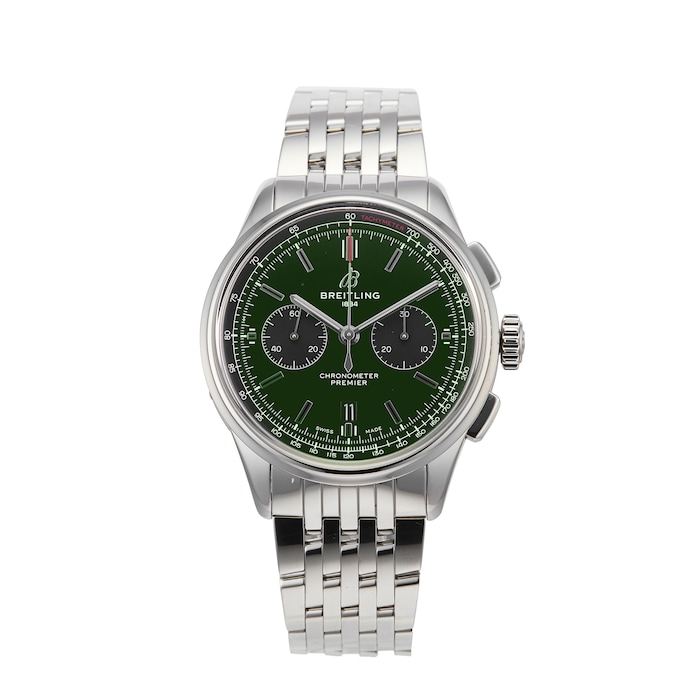 Pre-Owned Breitling Premier B01 Chronograph 42 Bentley AB0118A11L1A1