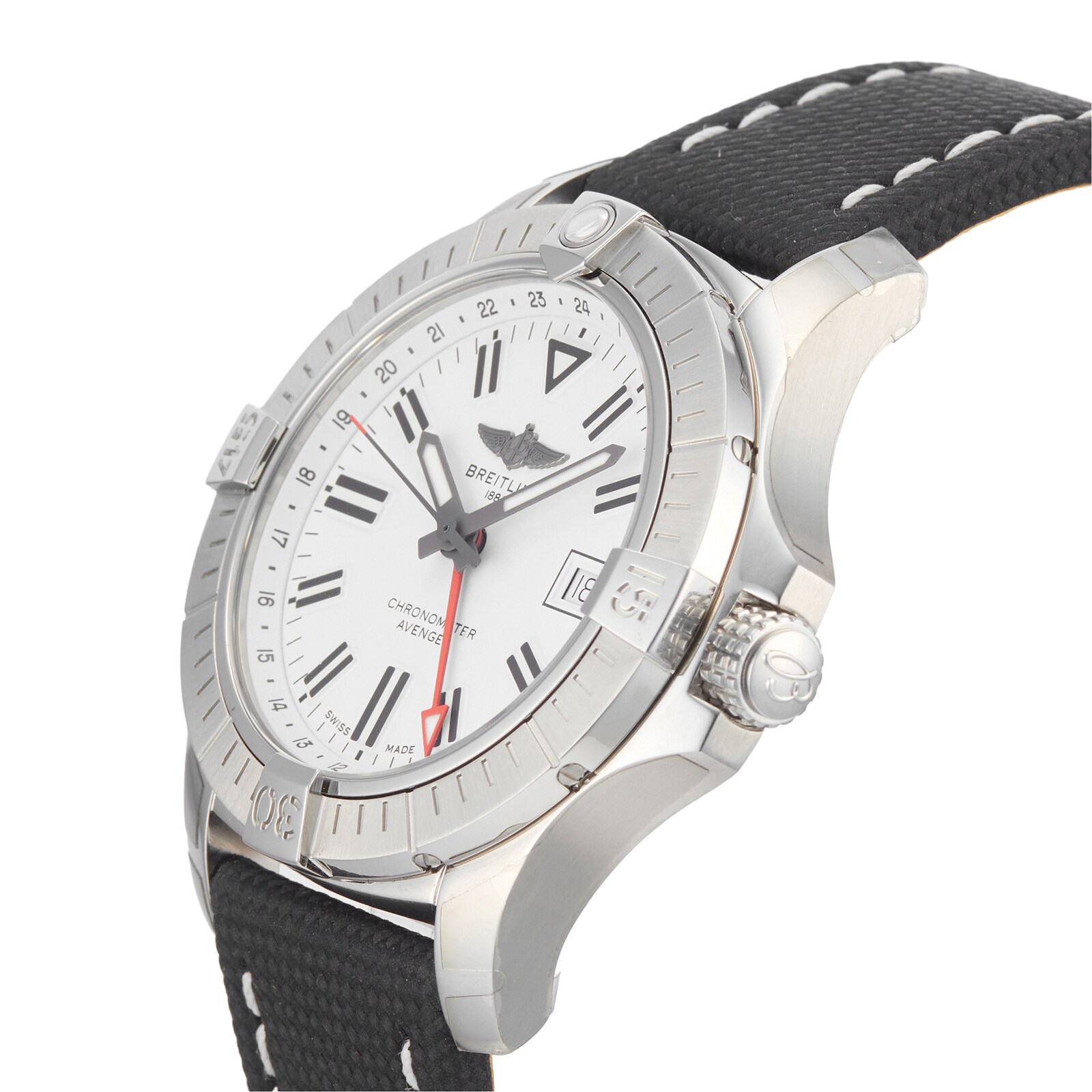 Pre-Owned Breitling Avenger Automatic GMT 43 A32397101A1X2