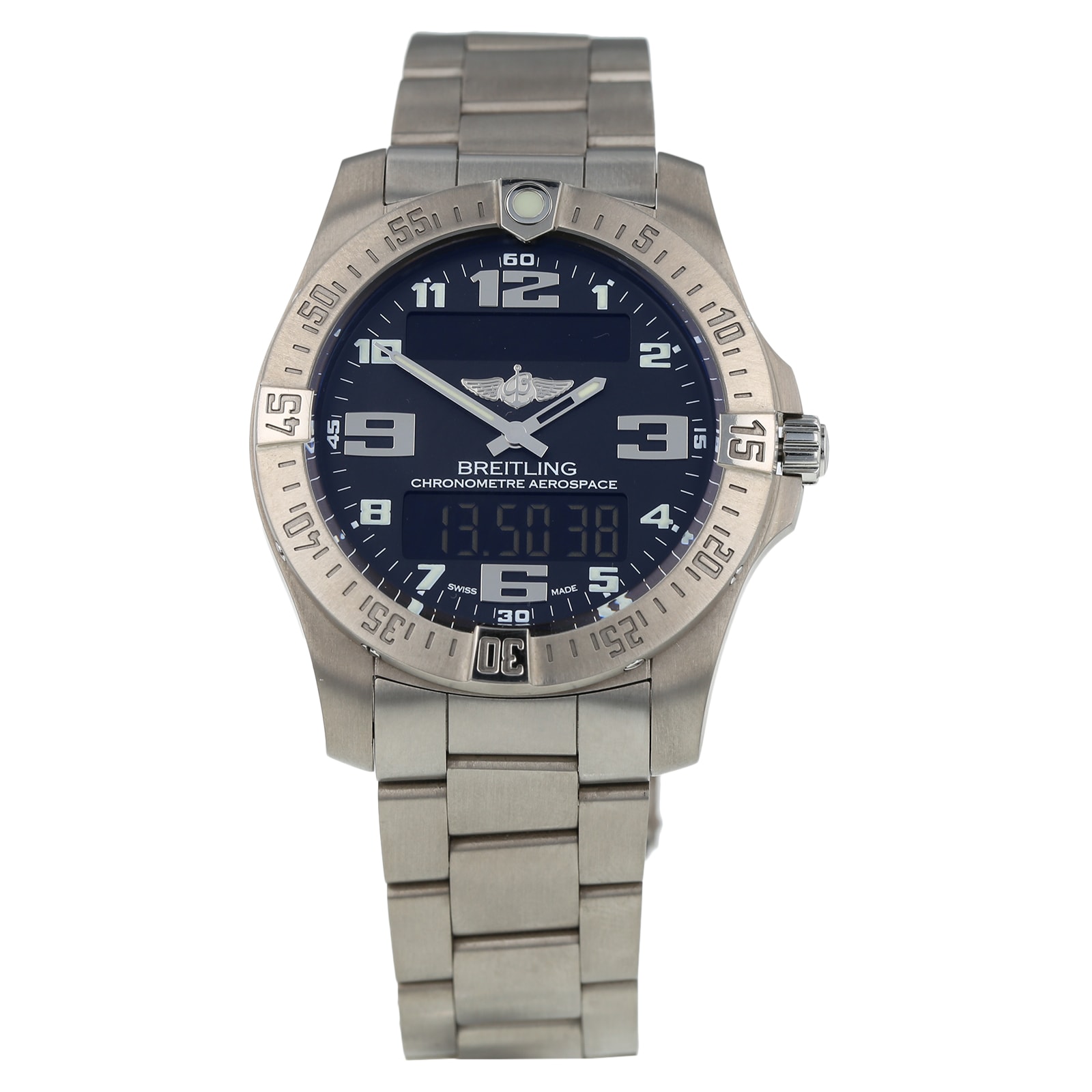 Pre-Owned Breitling Aerospace EVO Titanium Mens Watch E7936310
