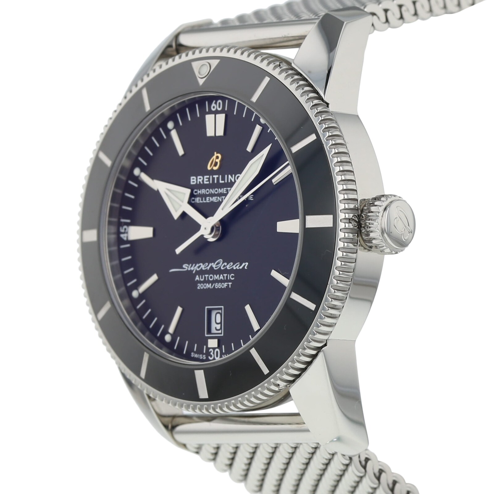 Pre-Owned Breitling Superocean Heritage B20 Mens Watch AB2020121B1A1