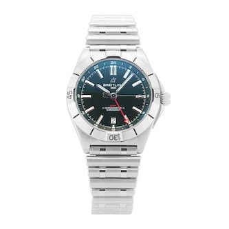 Pre-Owned Breitling Chronomat Automatic GMT 40mm Stainless Steel Pre-Owned Breitling Chronomat Automatic GMT 40mm Stainless Steel
