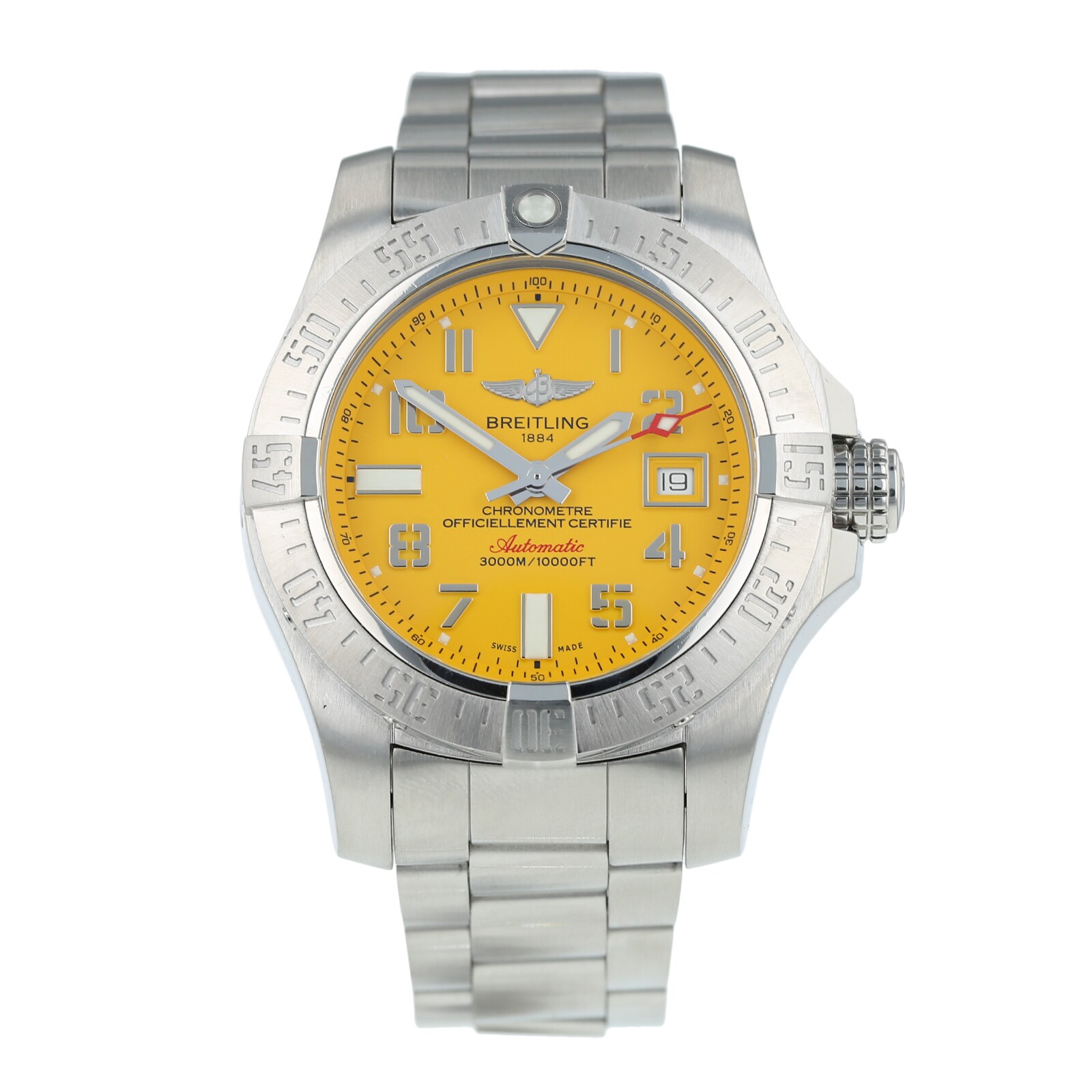 Pre-Owned Breitling Avenger II Seawolf Mens Watch A1733110