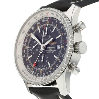 Pre-Owned Breitling Navitimer World Mens Watch A24322 3920 