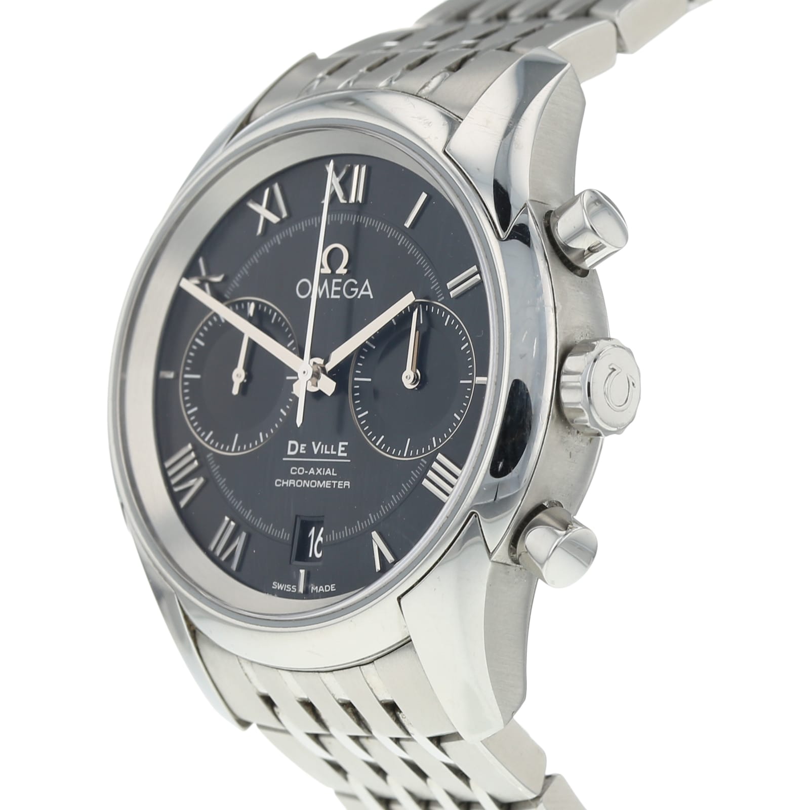 Pre-Owned Omega De Ville Chronograph Mens Watch 431.10.42.51.01.001