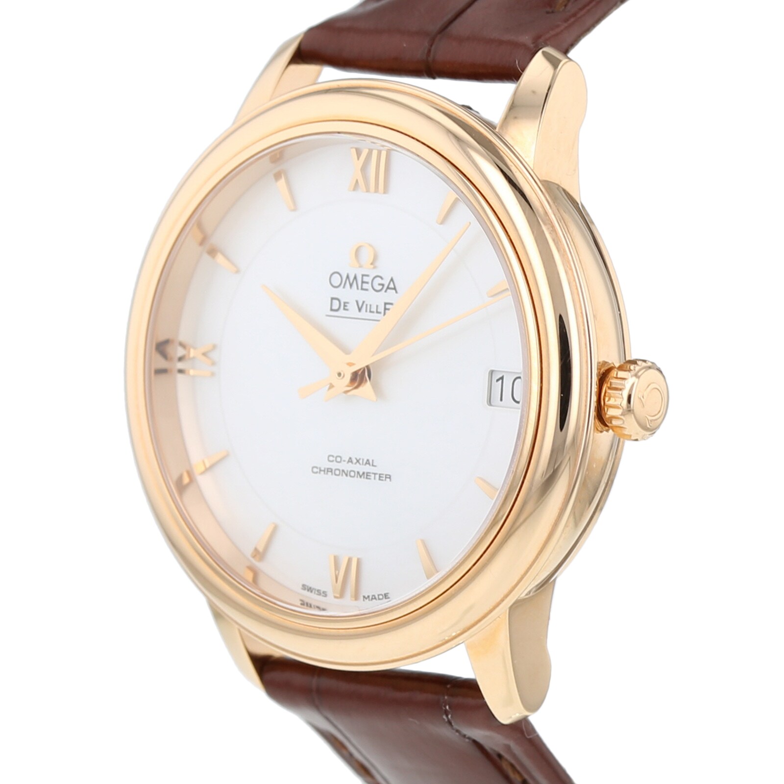 Pre-Owned Omega De Ville Prestige Ladies Watch 424.53.33.20.05.001