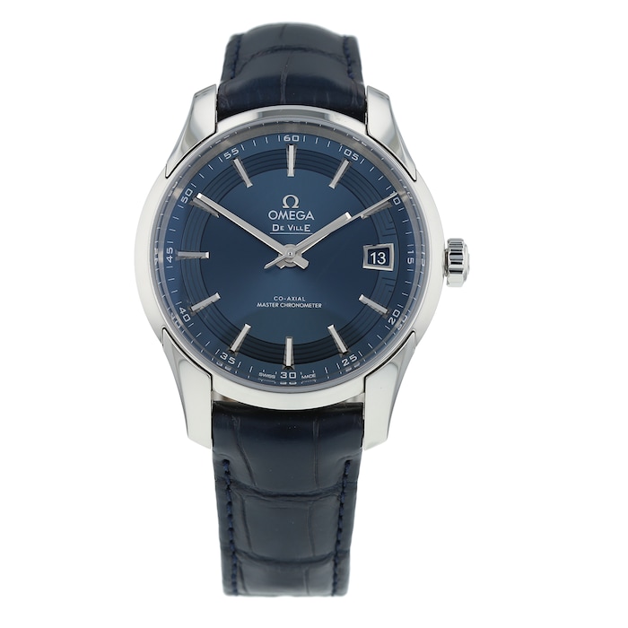 Pre-Owned Omega De Ville Hour Vision Mens Watch 433.33.41.21.03.001