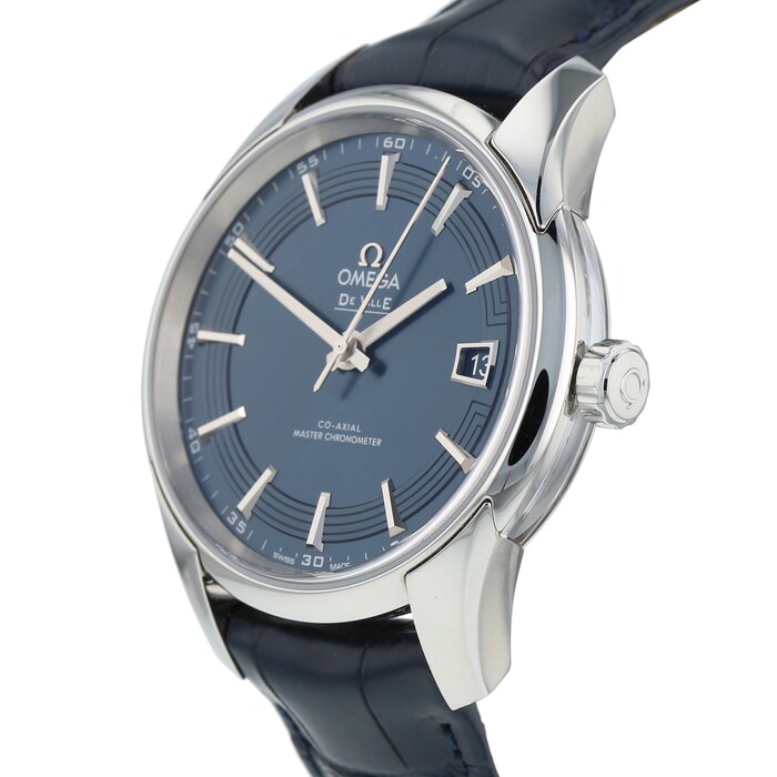 Pre-Owned Omega De Ville Hour Vision Mens Watch 433.33.41.21.03.001