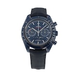 Pre-Owned Omega Speedmaster Moonphase 'Blue Side of the Moon' Mens Watch 304.93.44.52.03.001