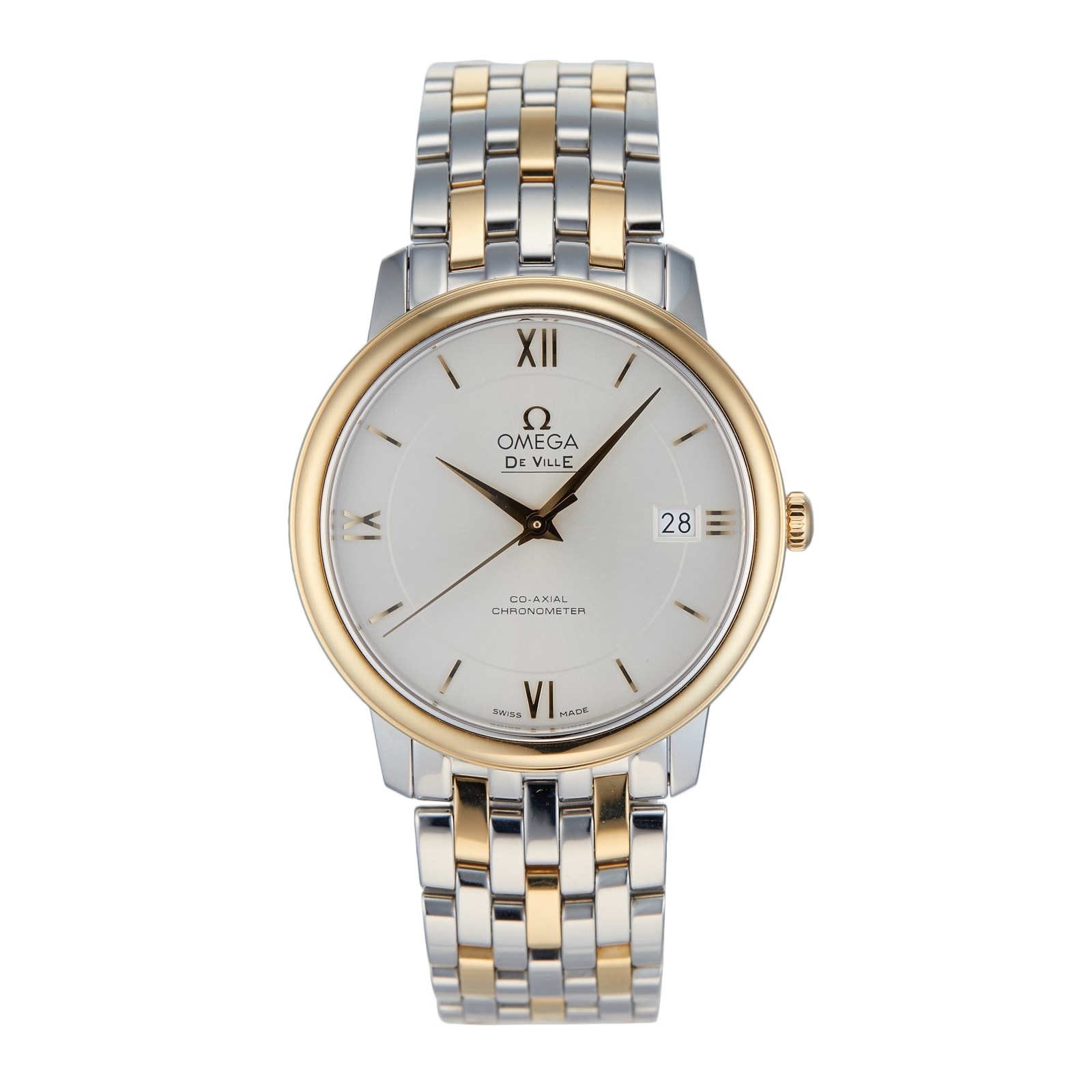 Pre-Owned Omega De Ville Prestige Mens Watch 424.20.37.20.02.001