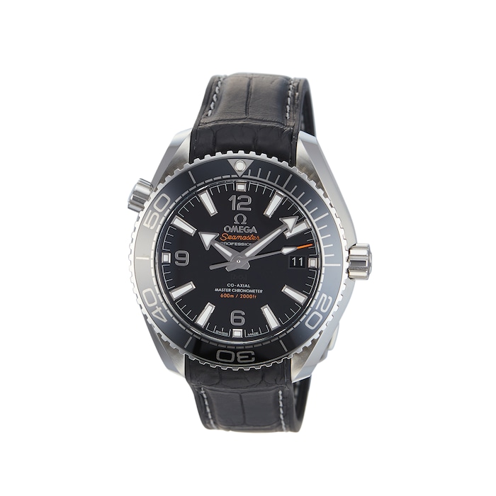 Pre-Owned Omega Pre-Owned Omega Seamaster Planet Ocean Mens Watch 215.33.40.20.01.001