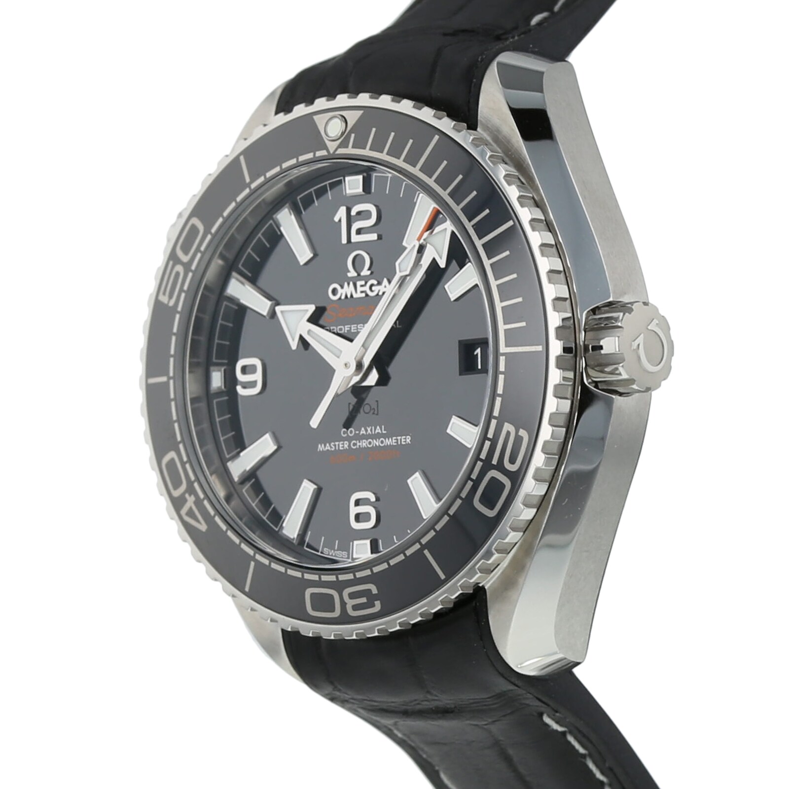 Pre-Owned Omega Seamaster Planet Ocean Mens Watch 215.33.40.20.01.001