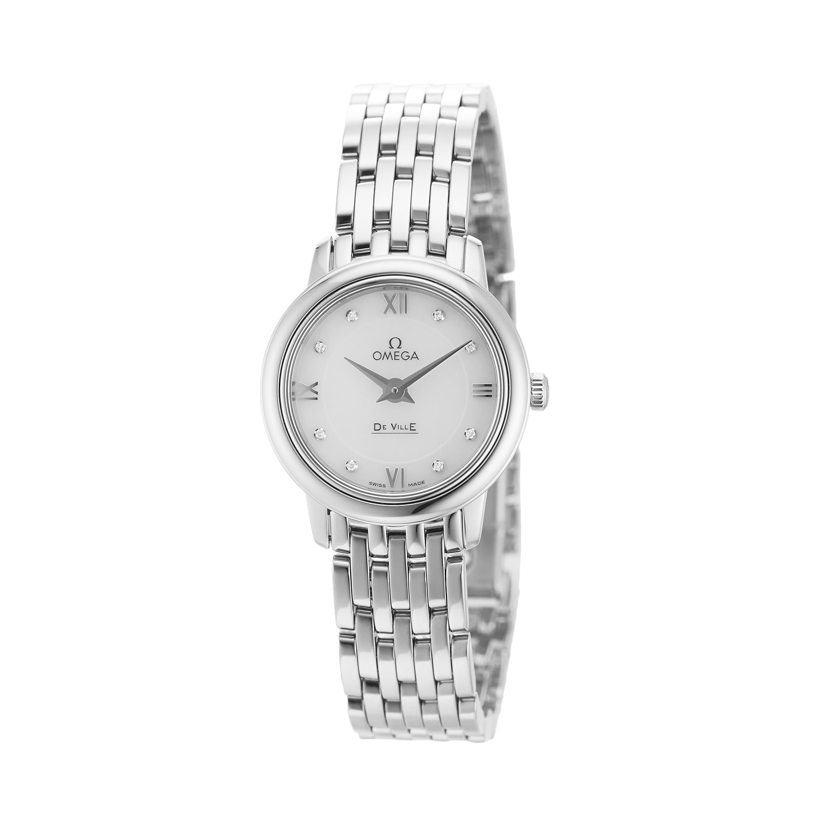 Pre-Owned Omega De Ville Prestige Ladies Watch 424.10.24.60.55.001