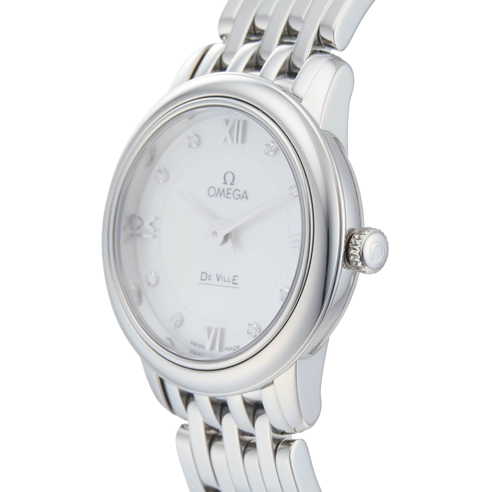 Pre-Owned Omega De Ville Prestige Ladies Watch 424.10.24.60.55.001