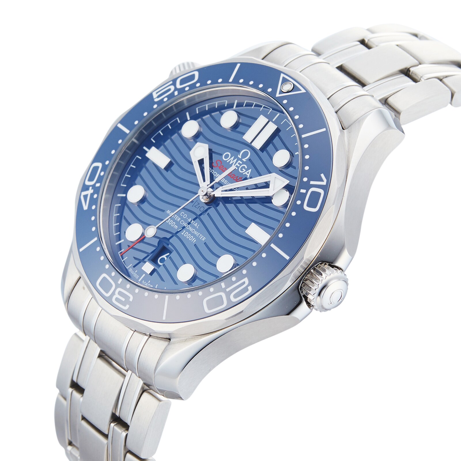 Pre-Owned Omega Seamaster Diver 300M Mens Watch 210.30.42.20.03.001