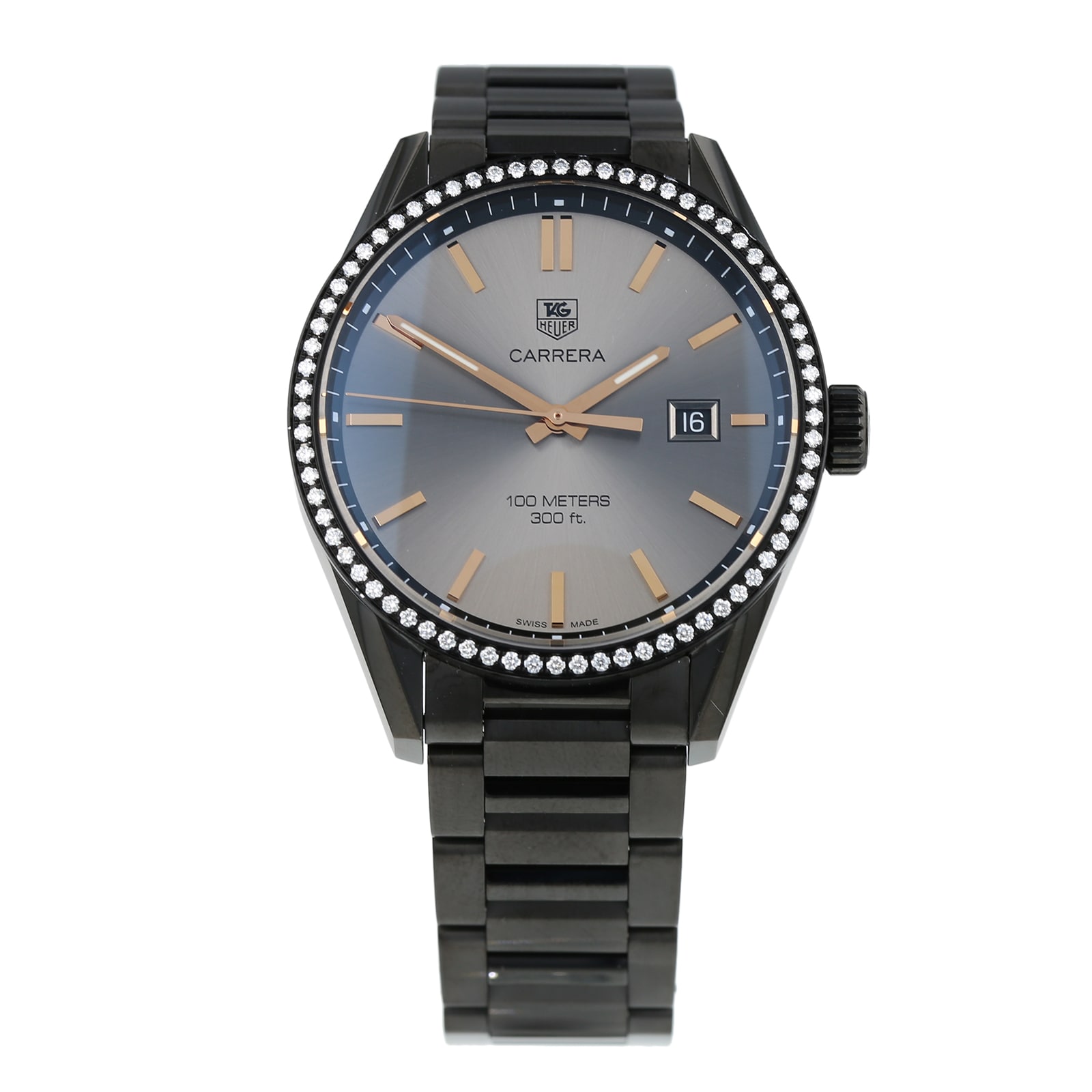 Pre-Owned TAG Heuer Carrera 'Cara Delevingne' Limited Edition Ladies Watch WAR101B